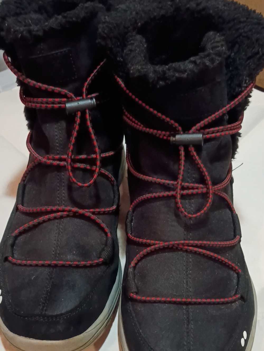 Ryka Aubonne Winter Boot Black & Red